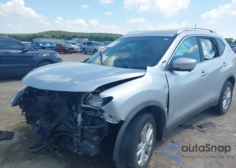 2016 Nissan Rogue Sv z USA, uszkodzony, nr VIN KNMAT2MV0GP679573